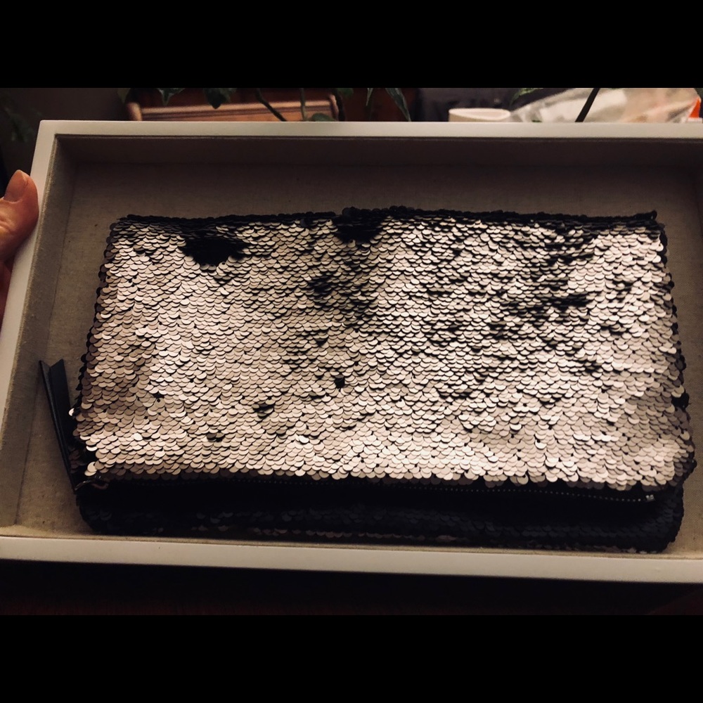 Margeaux sequin clutch